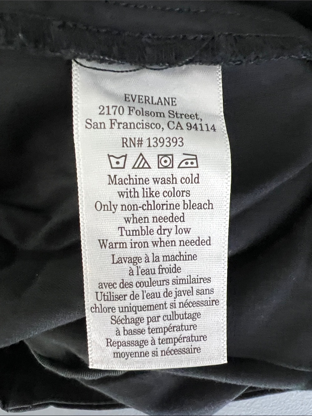 New Everlane THE EASY BARREL PANT Black Size XS - Picture 7 of 12